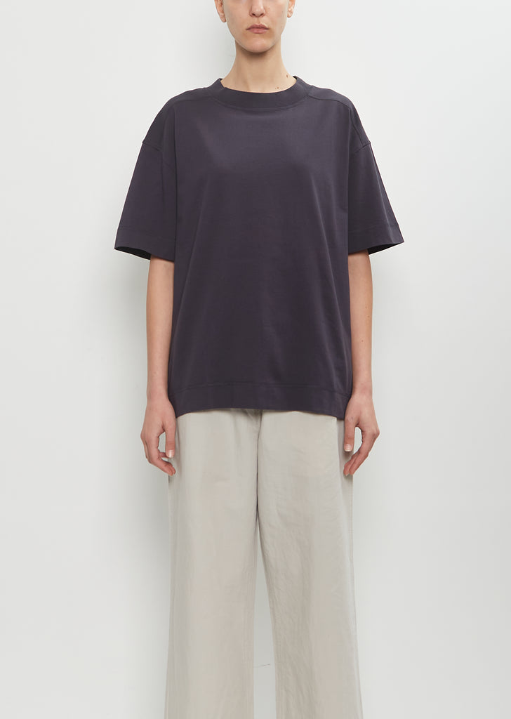 Cotton Relaxed T-Shirt — Ink