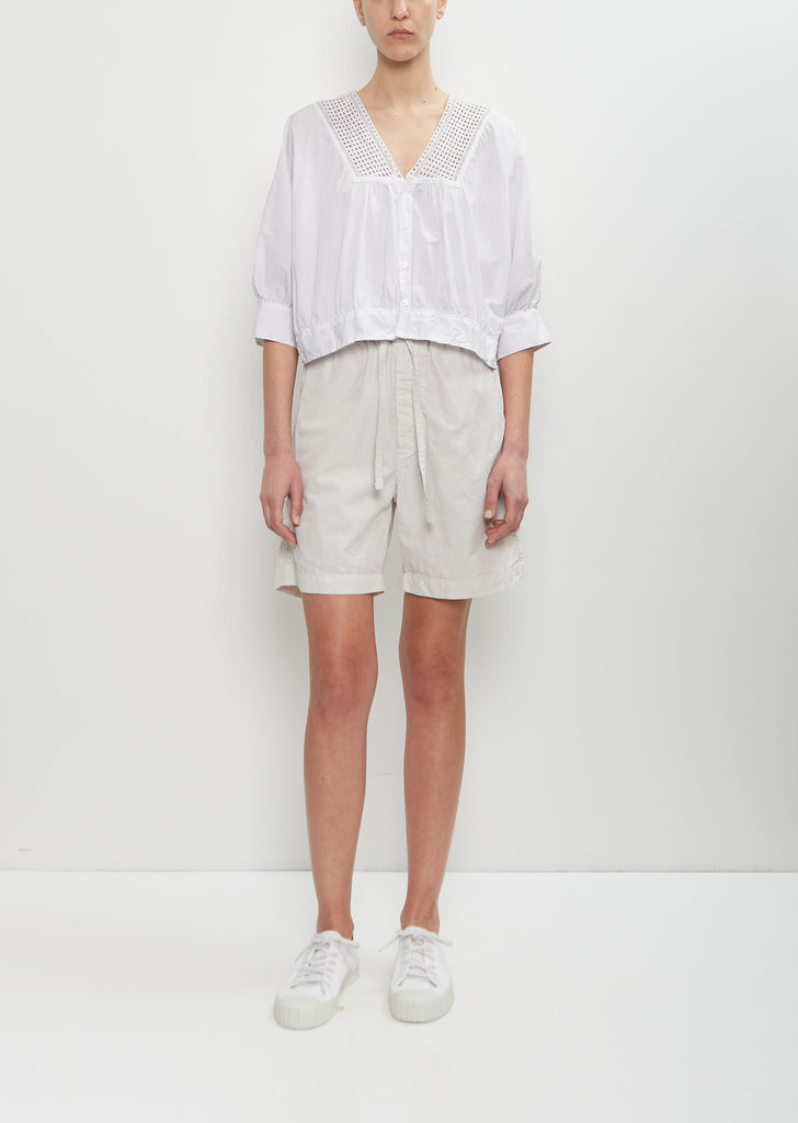 Cotton Blend Easy Field Shorts