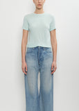 Washable Wool Pile Tee — Light Aqua