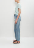 Washable Wool Pile Tee — Light Aqua