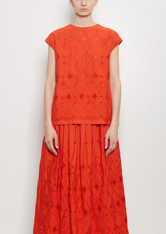 Garment Dyed Cotton Top