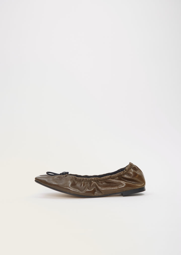 Orbella Leather Ballerina