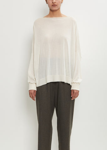 Cashmere Boat Neck Sweater