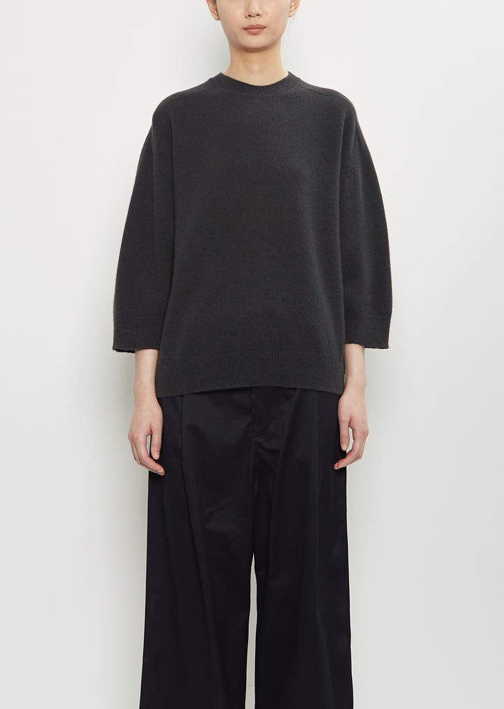 Mouse Wool Crewneck — Slate